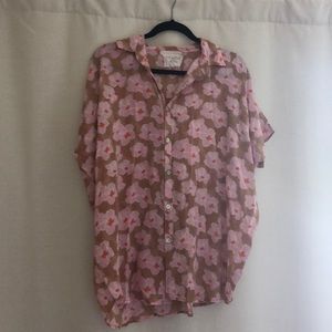 Acacia Silk Mombasa Small Capsule Mahalo Print